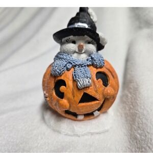 Snow Buddies Halloween 2000 Snowman Jack O Lantern Pumpkin Witch Original Box